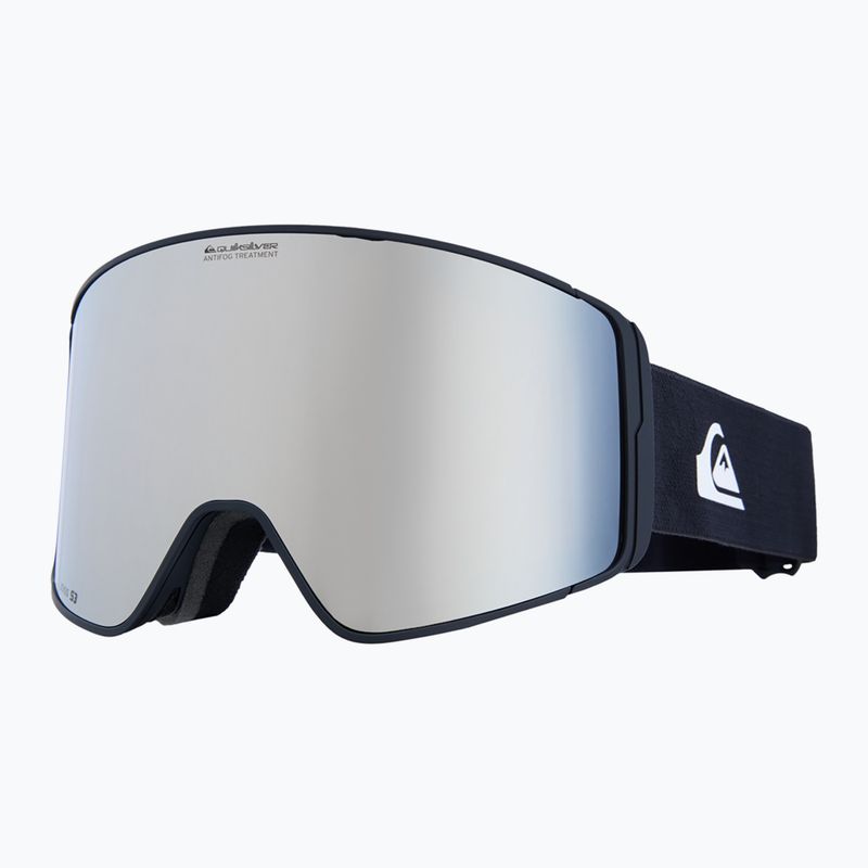 Gogle snowboardowe męskie Quiksilver Storm MG black/ black clux ml silver