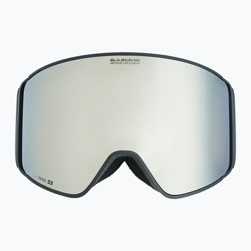 Gogle snowboardowe męskie Quiksilver Storm MG black/ black clux ml silver 2