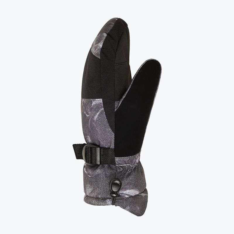 Rękawice snowboardowe dziecięce Quiksilver Mission Mitt thermostamp grayscale 4
