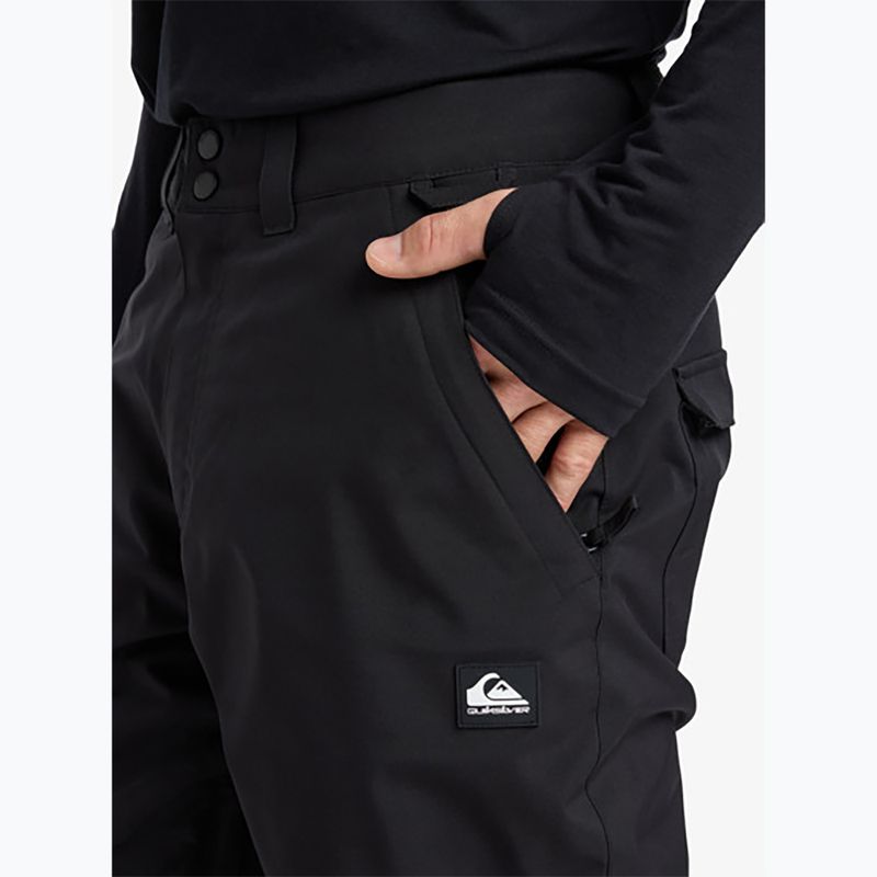 Spodnie snowboardowe męskie Quiksilver Estate EQYTP03237 true black 4