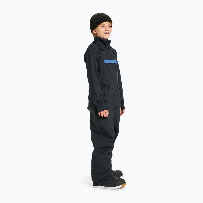 Spodnie snowboardowe dziecięce Quiksilver Mash Up Bib true black 3