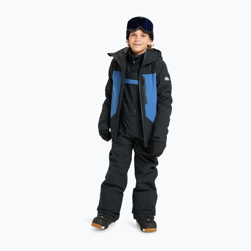 Spodnie snowboardowe dziecięce Quiksilver Mash Up Bib true black 4