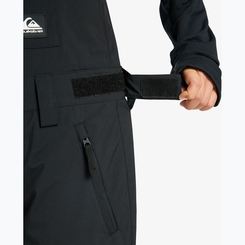 Spodnie snowboardowe dziecięce Quiksilver Mash Up Bib true black 7