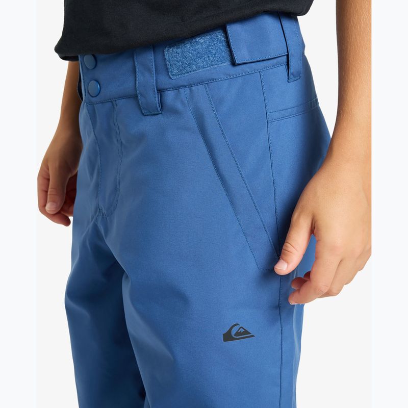 Spodnie snowboardowe dziecięce Quiksilver Estate true navy 6