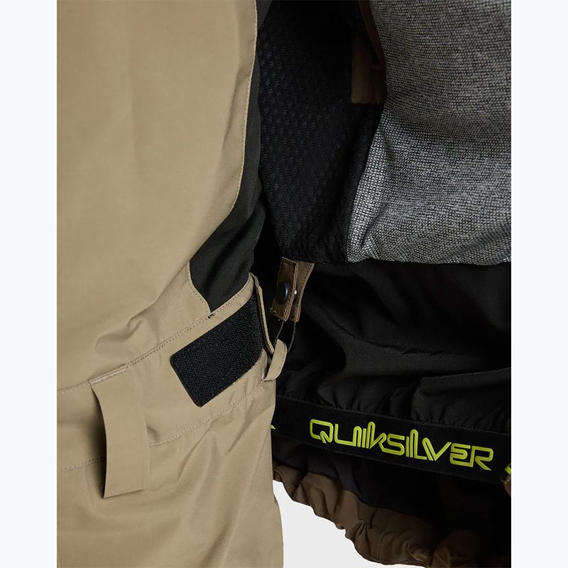 Kurtka snowboardowa męska Quiksilver Forever Stretch GTX canteen 11
