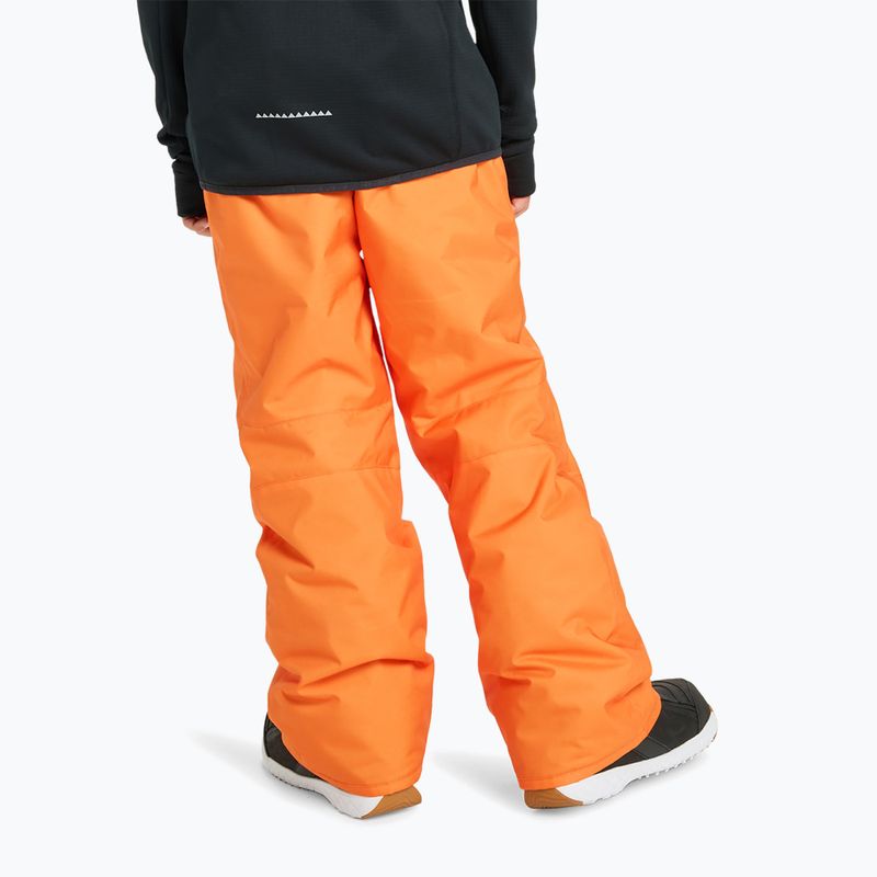 Spodnie snowboardowe dziecięce Quiksilver Estate orange peel 3