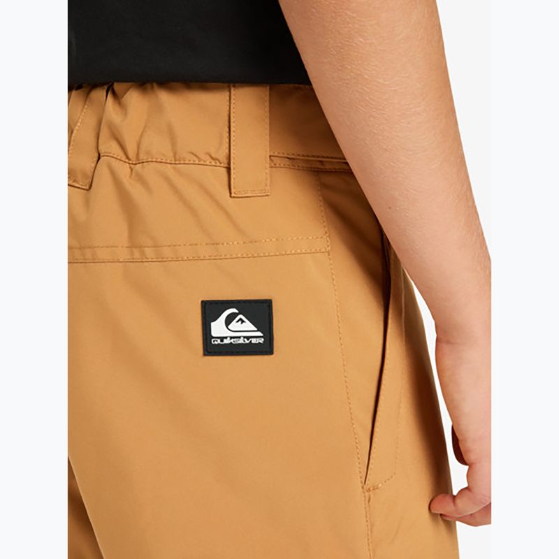 Spodnie snowboardowe dziecięce Quiksilver Estate almond 8