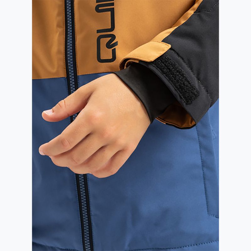 Kurtka snowboardowa dziecięca Quiksilver Side Hit Block true navy 6