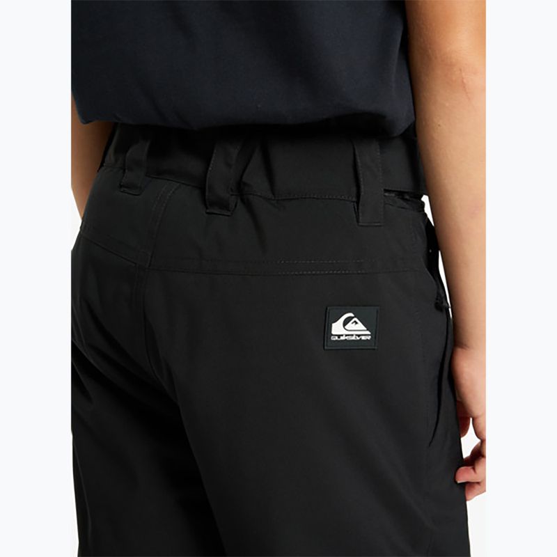 Spodnie snowboardowe dziecięce Quiksilver Estate true black 6