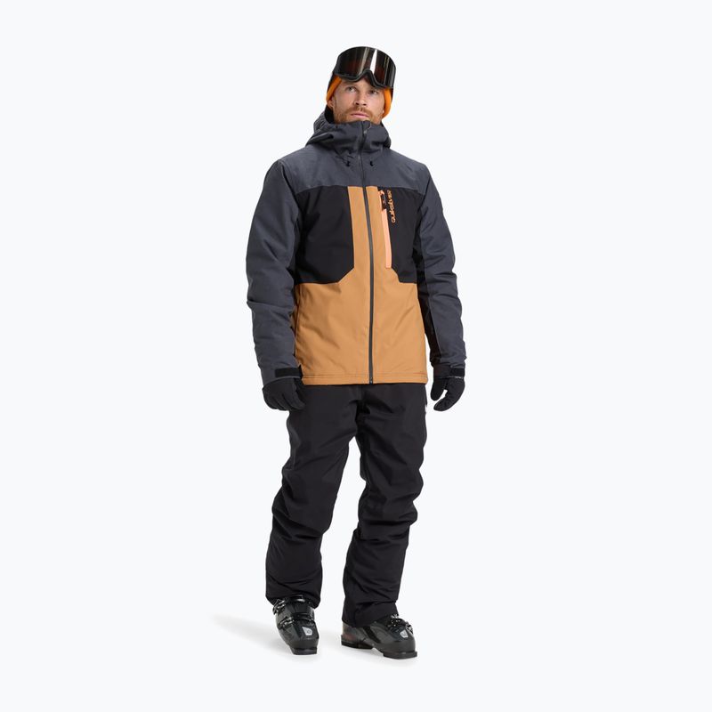 Kurtka snowboardowa męska Quiksilver Dawson true black 2