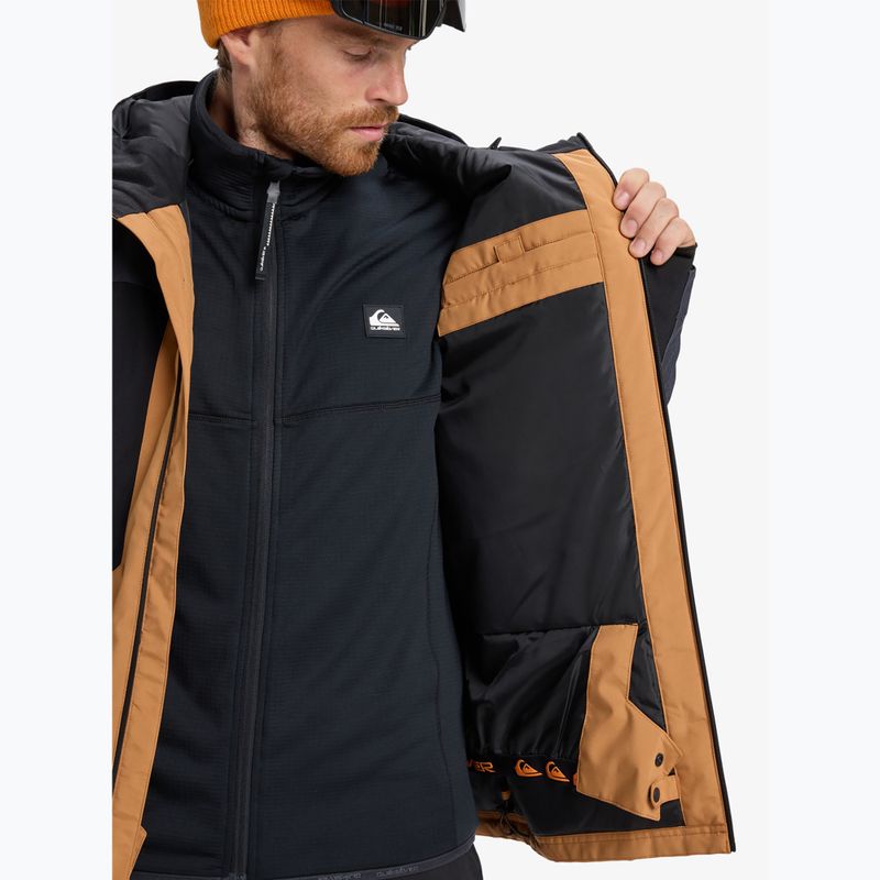 Kurtka snowboardowa męska Quiksilver Dawson true black 12