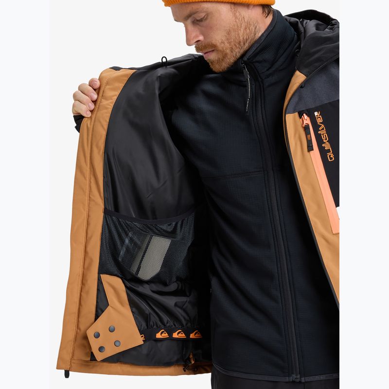 Kurtka snowboardowa męska Quiksilver Dawson true black 13