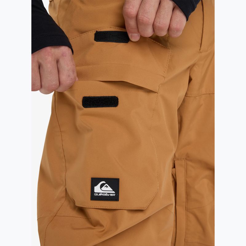 Spodnie snowboardowe męskie Quiksilver Utility almond 8