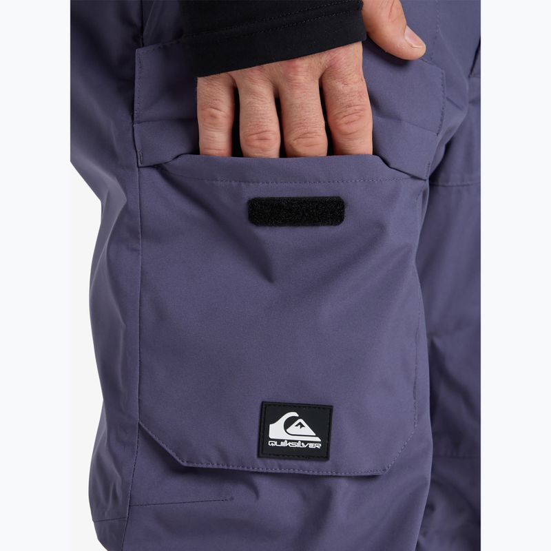 Spodnie snowboardowe męskie Quiksilver Utility graystone 8