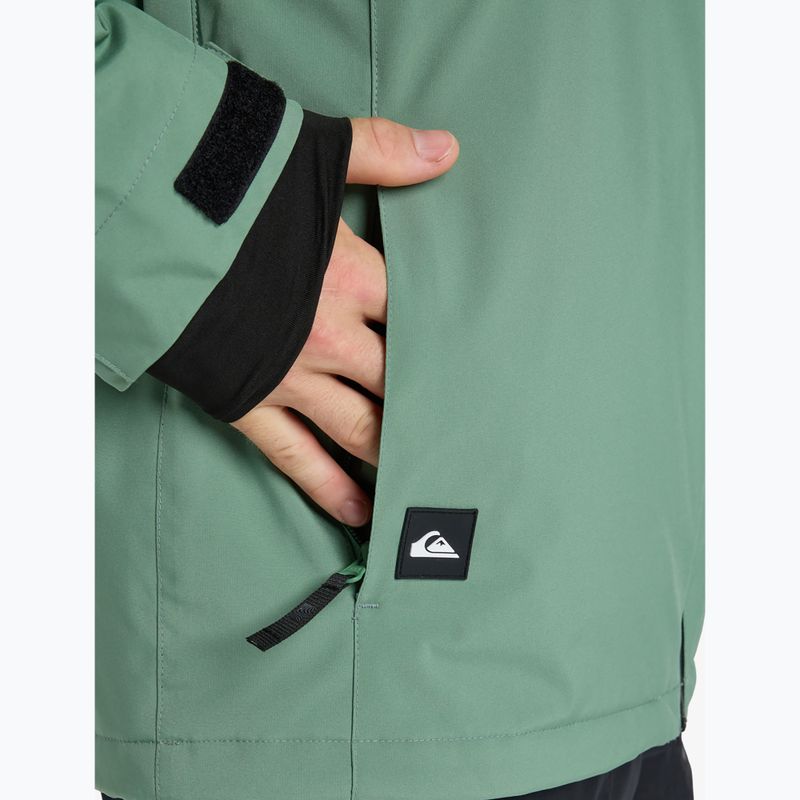 Kurtka snowboardowa męska Quiksilver Sycamore Solid 20K dark ivy 8