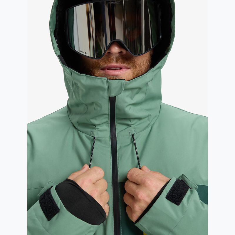 Kurtka snowboardowa męska Quiksilver Sycamore Solid 20K dark ivy 10