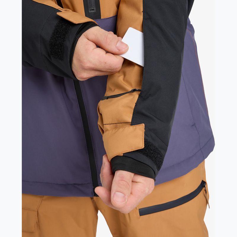 Kurtka snowboardowa męska Quiksilver Sycamore Block 20K almond 5