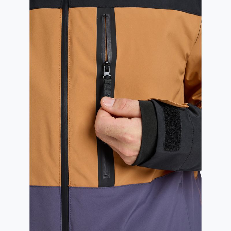 Kurtka snowboardowa męska Quiksilver Sycamore Block 20K almond 7