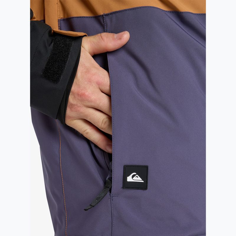 Kurtka snowboardowa męska Quiksilver Sycamore Block 20K almond 8
