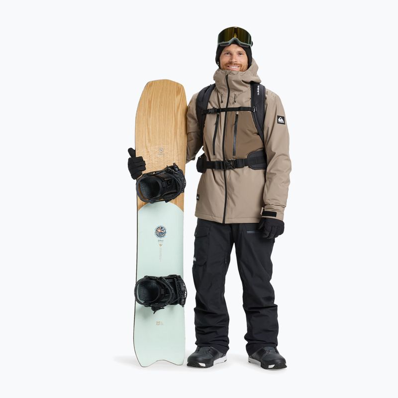 Kurtka snowboardowa męska Quiksilver Sycamore Solid 20K fallen rock 2