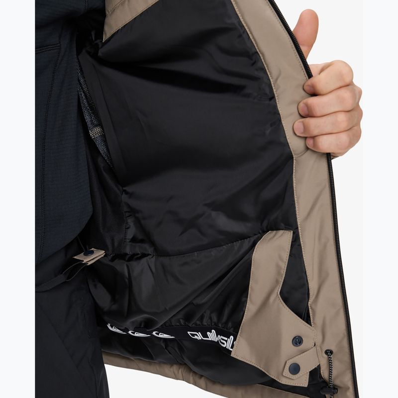 Kurtka snowboardowa męska Quiksilver Sycamore Solid 20K fallen rock 13