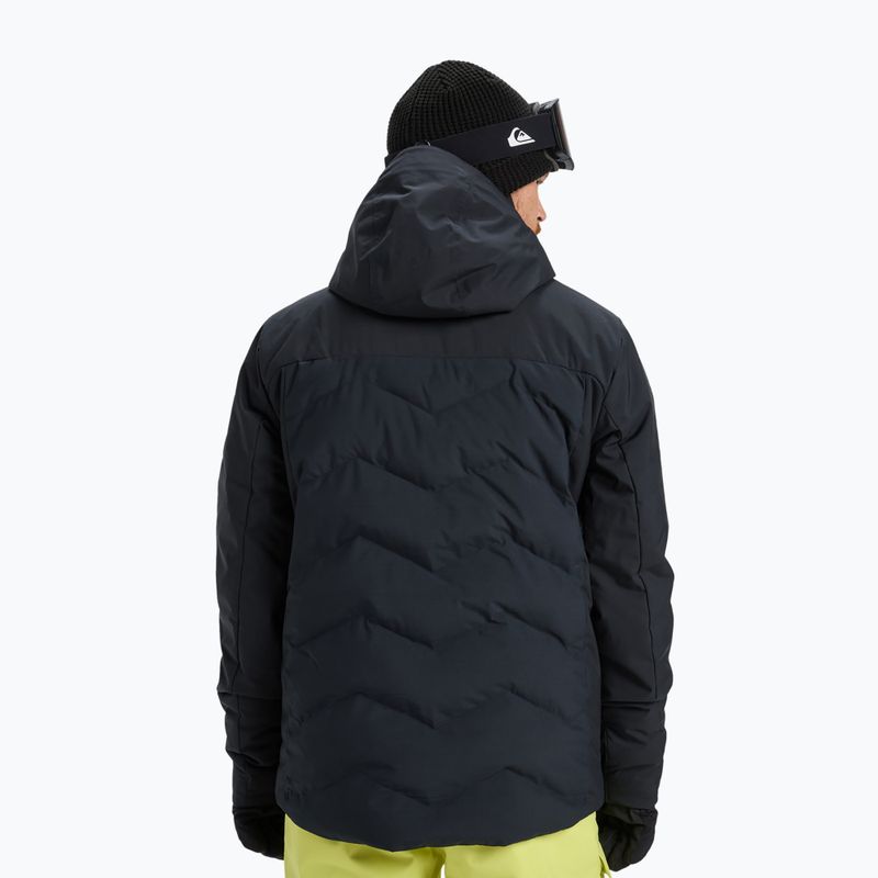 Kurtka snowboardowa męska Quiksilver The Edge true black 3