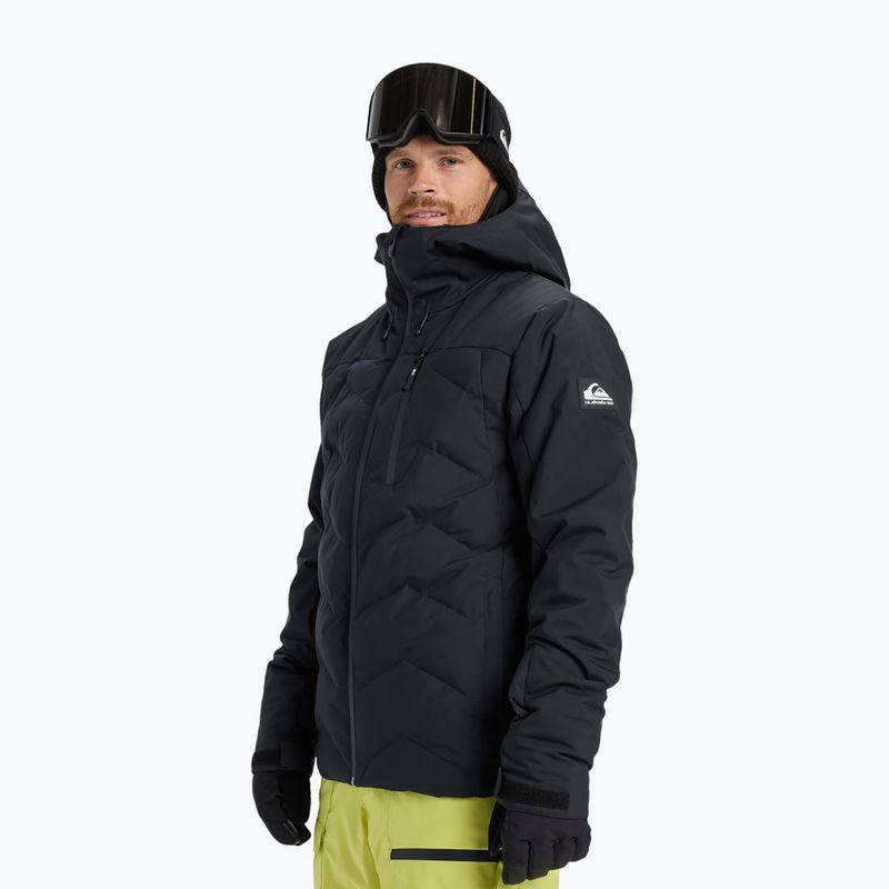 Kurtka snowboardowa męska Quiksilver The Edge true black 4
