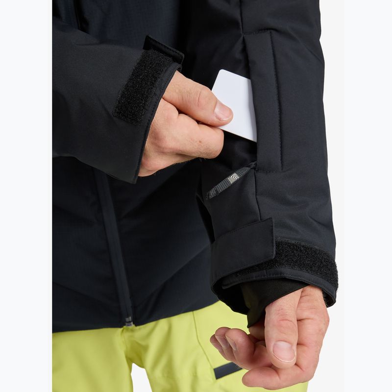 Kurtka snowboardowa męska Quiksilver The Edge true black 5