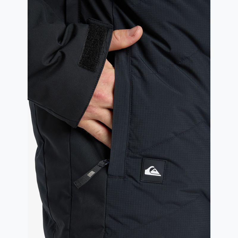 Kurtka snowboardowa męska Quiksilver The Edge true black 8