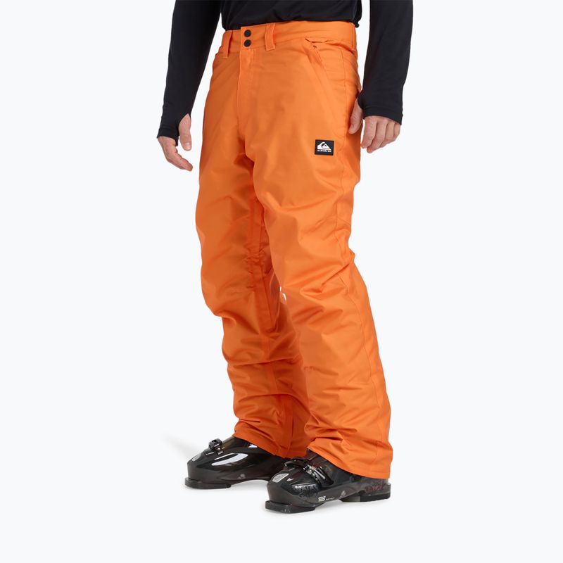 Spodnie snowboardowe męskie Quiksilver Estate orange peel 3
