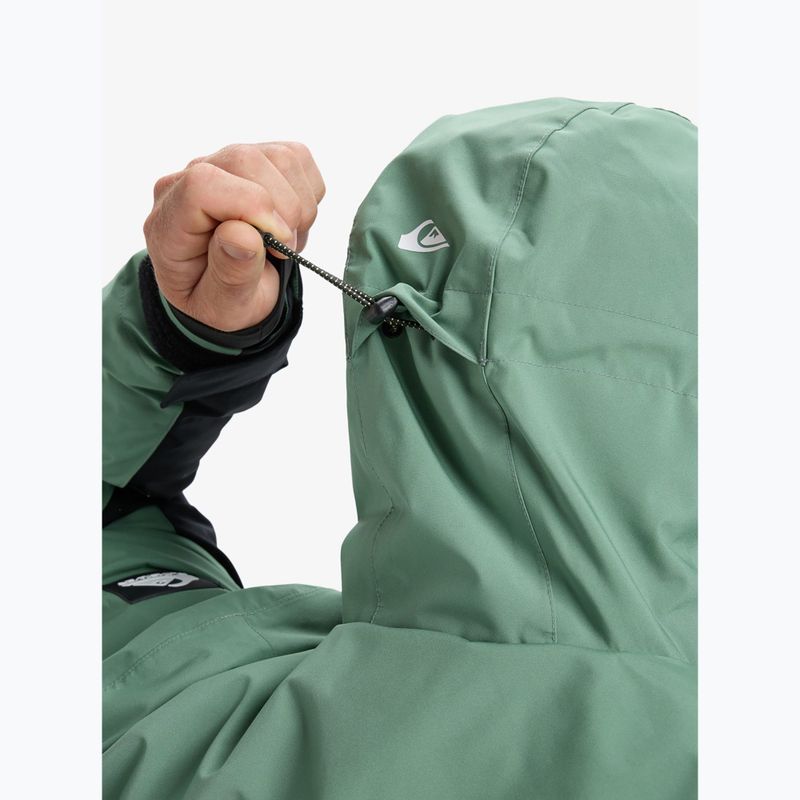 Kurtka snowboardowa męska Quiksilver Sycamore Block 20K dark ivy 10