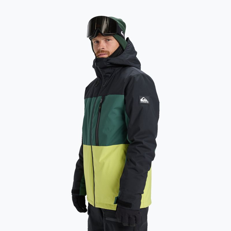 Kurtka snowboardowa męska Quiksilver Sycamore Block 20K true black 4