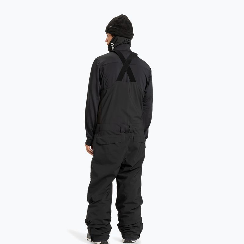 Spodnie snowboardowe męskie Quiksilver Paramo Stretch 20K Bib true black 2