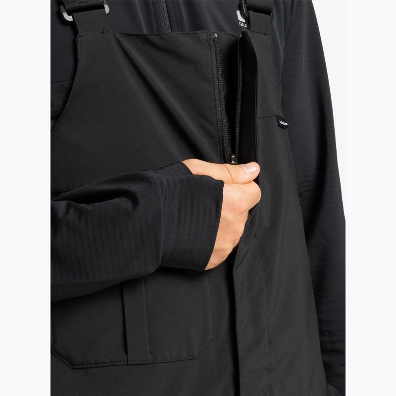 Spodnie snowboardowe męskie Quiksilver Paramo Stretch 20K Bib true black 5