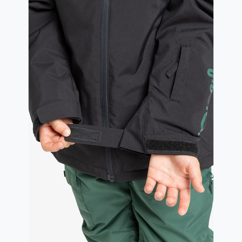 Kurtka snowboardowa dziecięca Quiksilver Mission true black 6