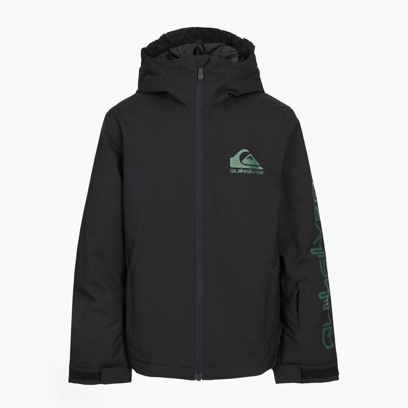 Kurtka snowboardowa dziecięca Quiksilver Mission true black 9