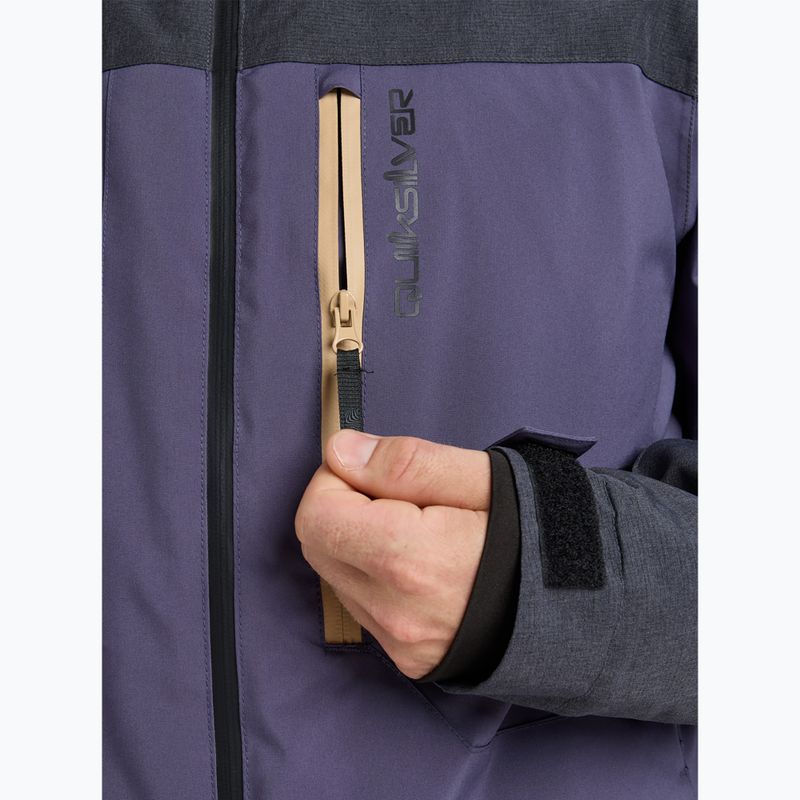 Kurtka snowboardowa męska Quiksilver Dawson graystone 8