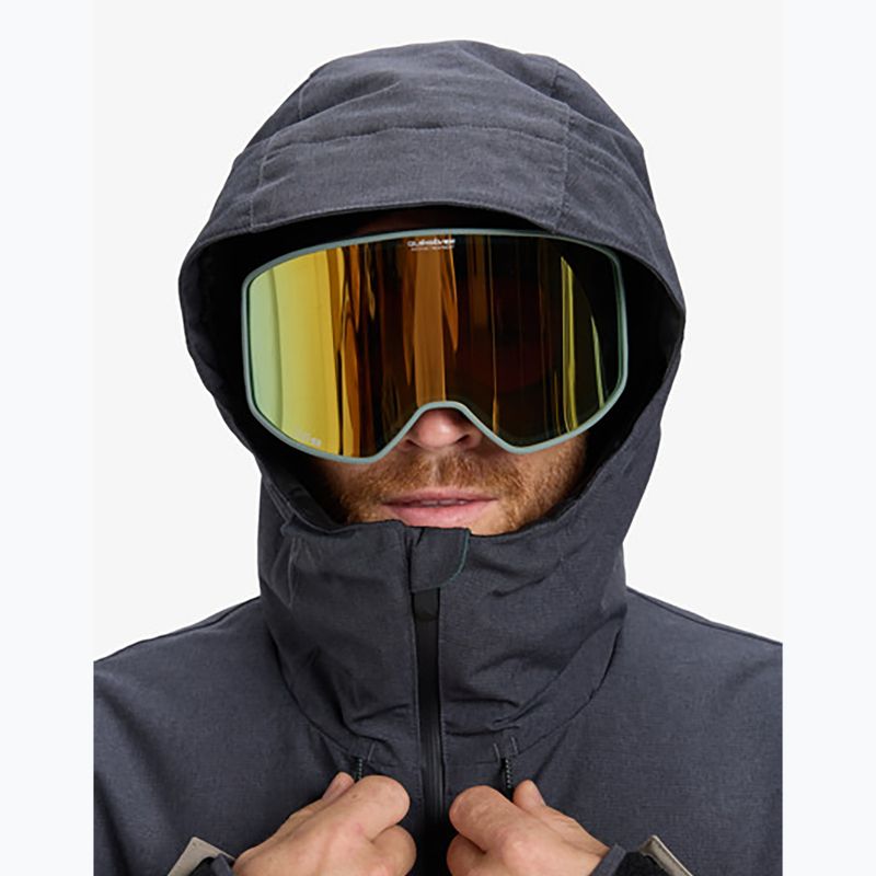 Kurtka snowboardowa męska Quiksilver Dawson trekking green 7