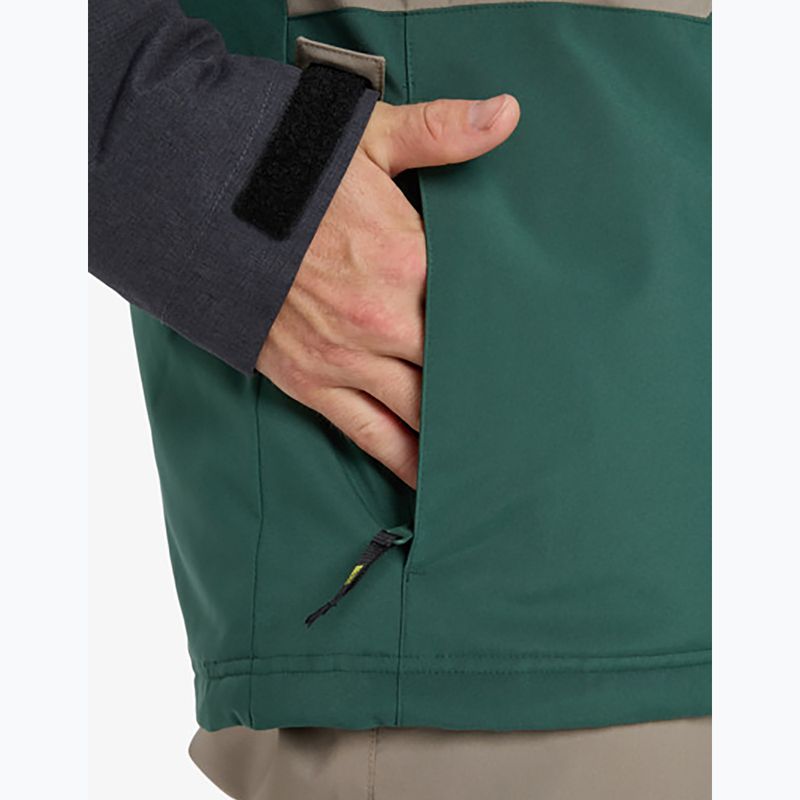 Kurtka snowboardowa męska Quiksilver Dawson trekking green 9