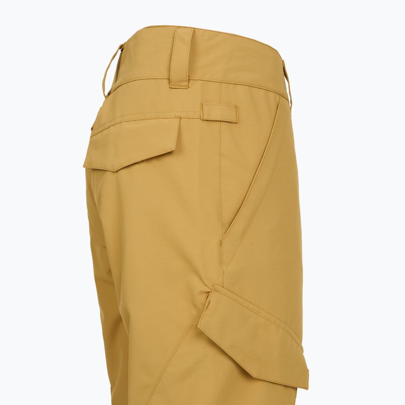 Spodnie snowboardowe damskie DC Nonchalant mustard gold 9