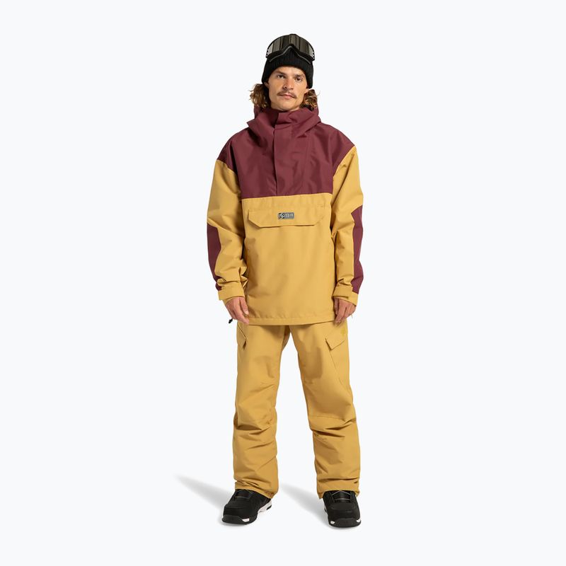 Kurtka snowboardowa męska DC 43 Anorak mustard gold 2