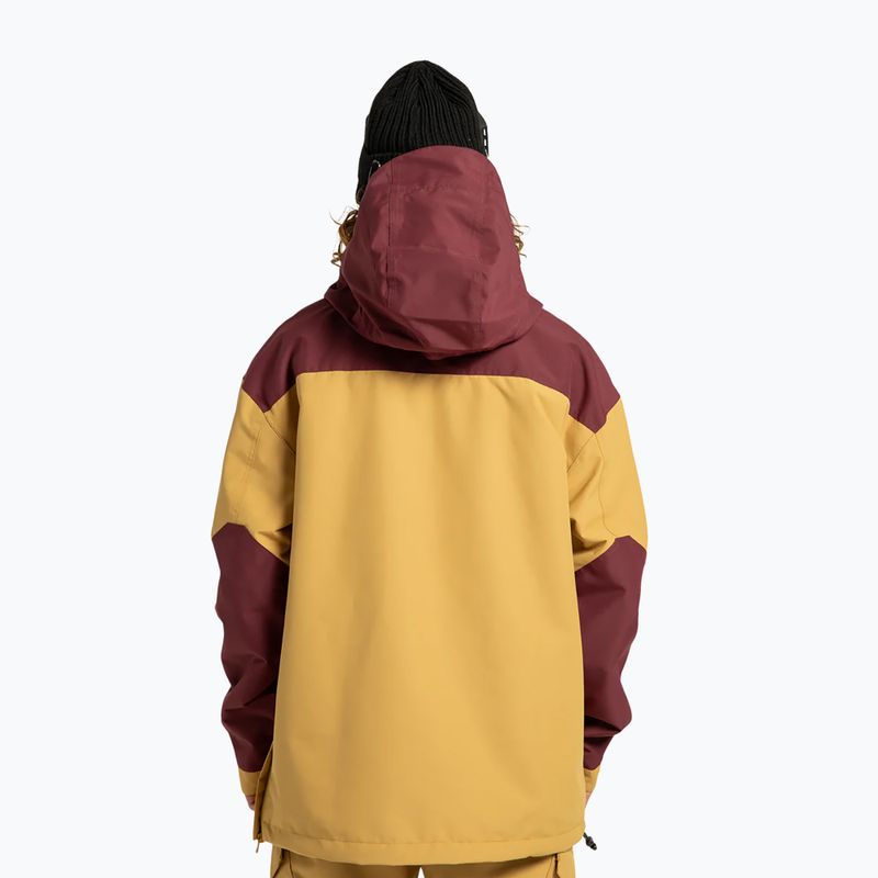 Kurtka snowboardowa męska DC 43 Anorak mustard gold 3
