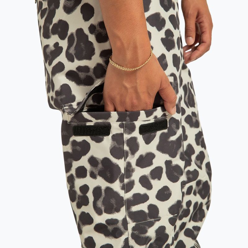 Spodnie snowboardowe damskie DC Valiant Bib snow cat 5