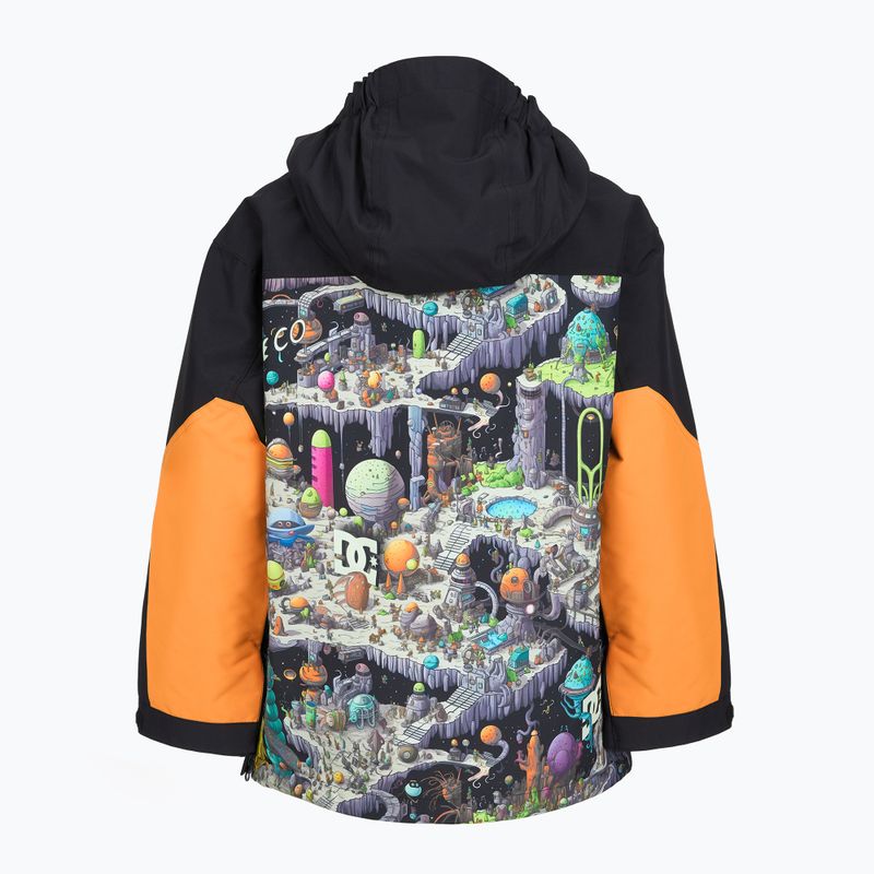 Kurtka snowboardowa dziecięca DC 43 Youth Anorak outer world black 2