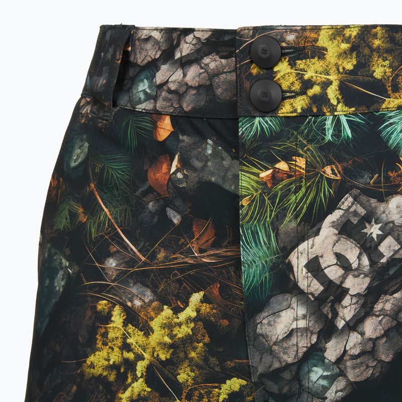 Spodnie snowboardowe dziecięce DC Code pine photo camo 3