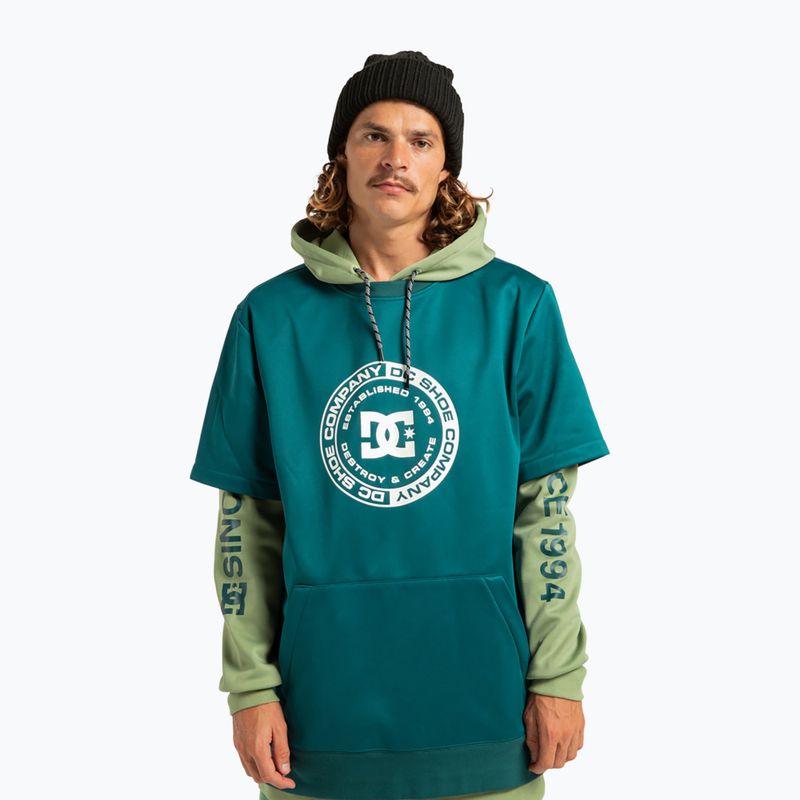 Bluza snowboardowa męska DC Dryden deep teal