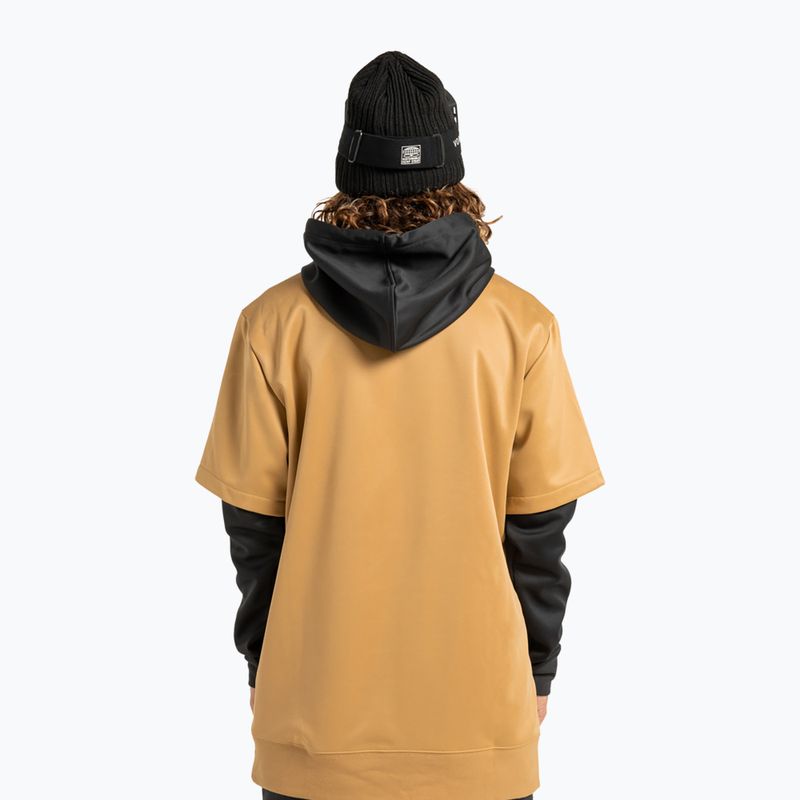 Bluza snowboardowa męska DC Dryden mustard gold 3