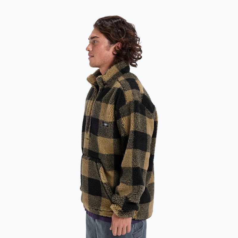 Bluza snowboardowa męska Quiksilver Mercury Woodlands Sherpa woodlands elmwood 4
