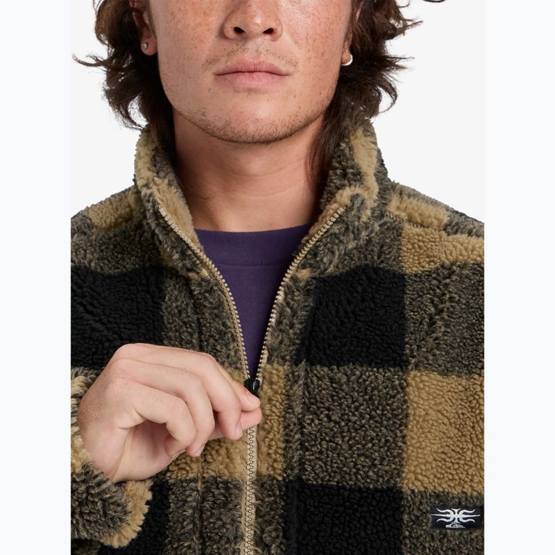 Bluza snowboardowa męska Quiksilver Mercury Woodlands Sherpa woodlands elmwood 5