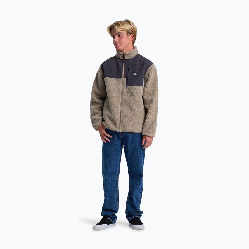 Bluza polarowa męska Quiksilver Sallow Water Full Zip fallen rock 2